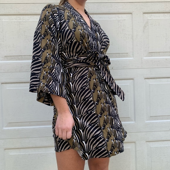 Issa London X Banana Republic Zebra Dress - Picture 3 of 9